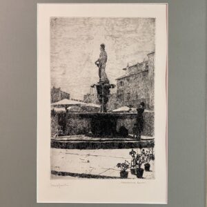 Ettore Beraldini - Veduta della Fontana Madonna Verona