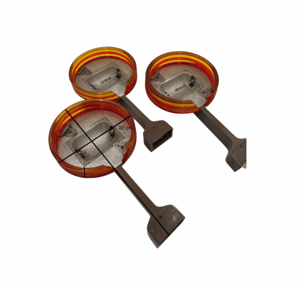 Set tre lampade da parete Leucos “Febo” di Roberto Pamio