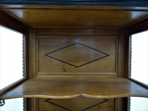 Vetrina inglese in legno - immagine 2