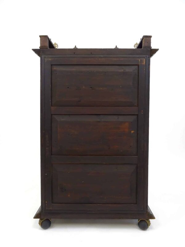 Vetrina inglese in legno - immagine 5