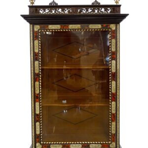 Vetrina inglese in legno