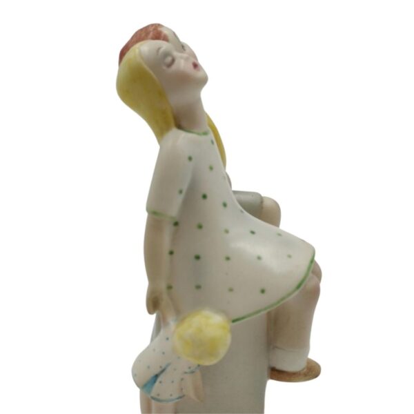 Ceramica decorata "Bambini" del 1930, Manifattura Lenci, Italia - immagine 3