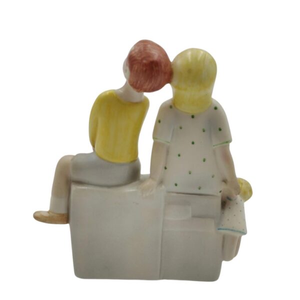 Ceramica decorata "Bambini" del 1930, Manifattura Lenci, Italia - immagine 6