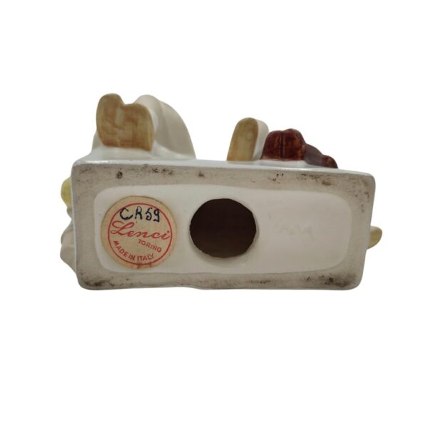 Ceramica decorata "Bambini" del 1930, Manifattura Lenci, Italia - immagine 7