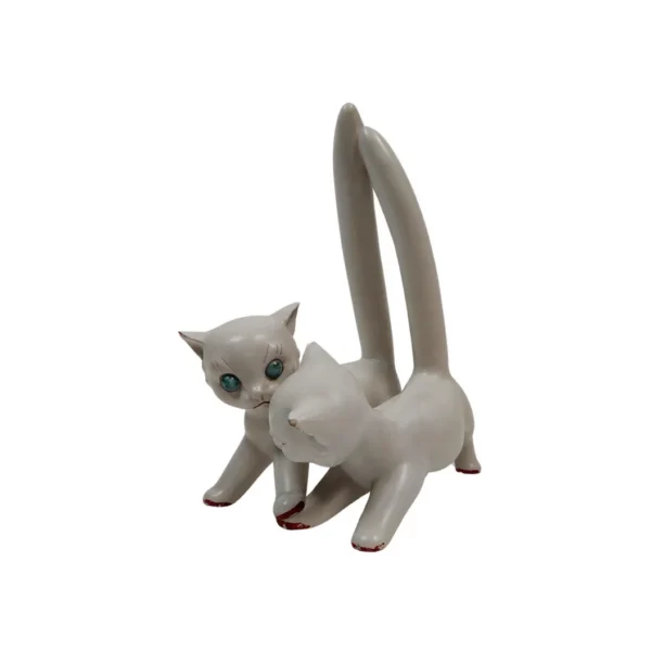 Gattini in ceramica di Tarcisio Tosin, Italia, 1940