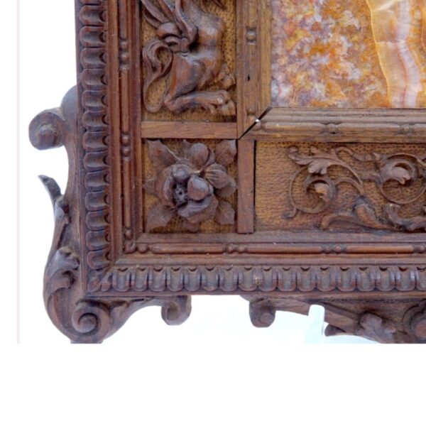 Cornice in legno intagliata - immagine 7