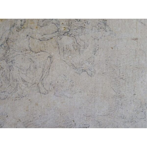 Disegno a matita su carta attribuito a Sebastiano Ricci - immagine 4