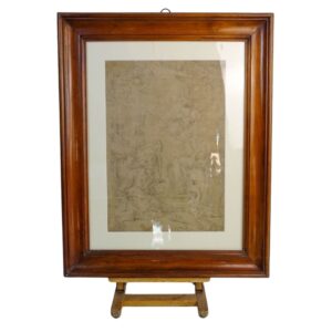 Disegno a matita su carta attribuito a Sebastiano Ricci