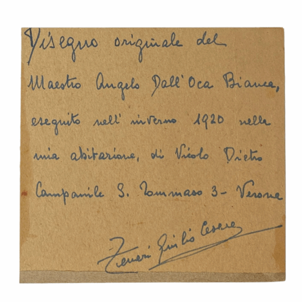 Angelo Dall'Oca Bianca, ritratto di donna - immagine 3