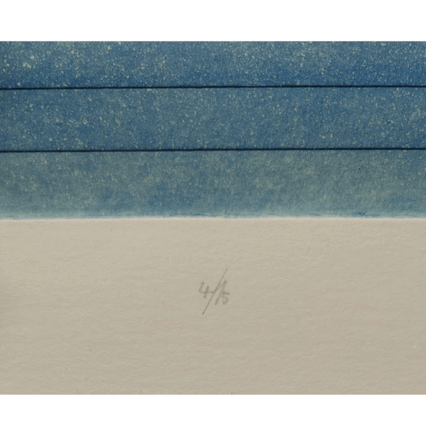 Luigi Senesi, litografia "Interazione n. 1", 1972, Italia - immagine 7