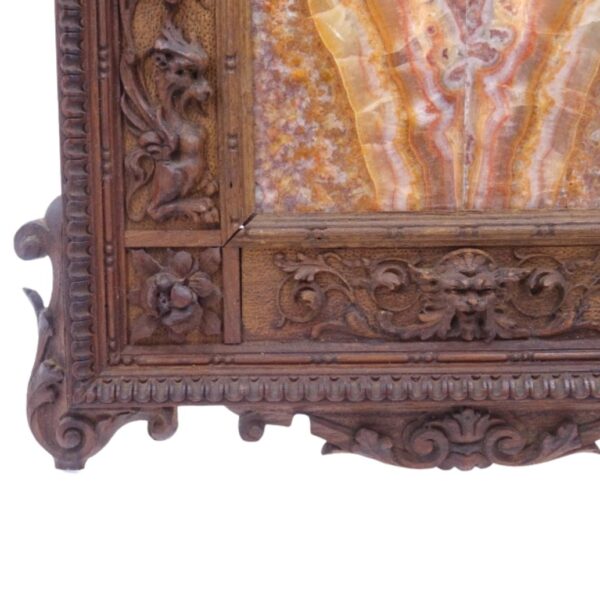 Cornice in legno intagliata - immagine 5