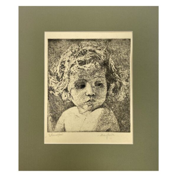 Ettore Beraldini - Ritratto di bambina "Margherita"