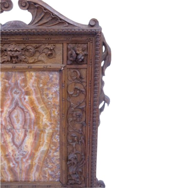 Cornice in legno intagliata - immagine 4
