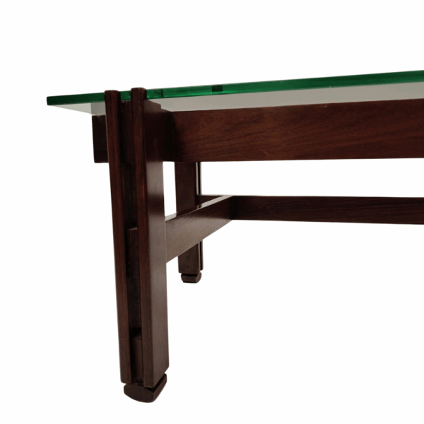 Tavolino in legno e vetro di Ico Parisi, modello 751, per Cassina - 1962, Italia - immagine 3