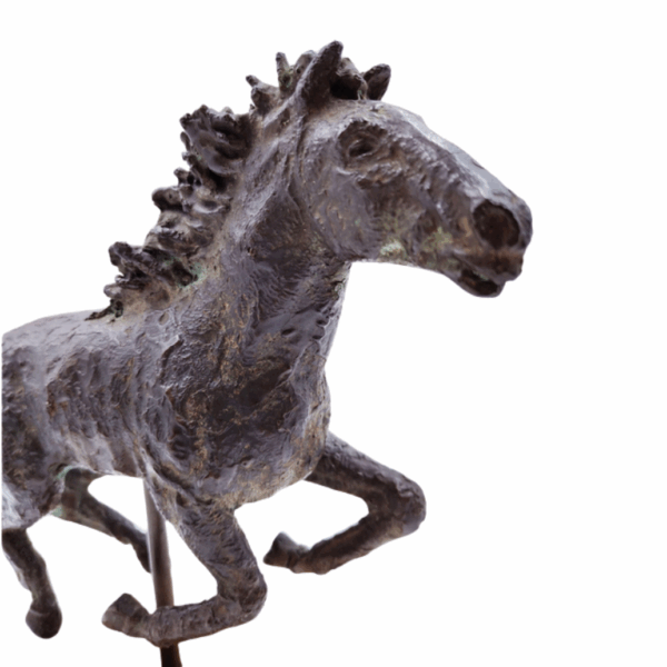 Cavallo in corsa in bronzo di Piero Augusto Donati, n°5/30, Italia, anni '80/'90 - immagine 2