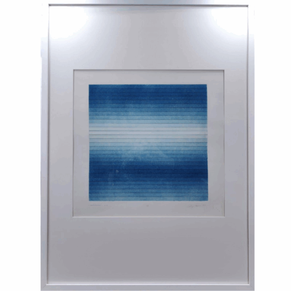 Luigi Senesi, litografia "Interazione n. 1", 1972, Italia - immagine 3
