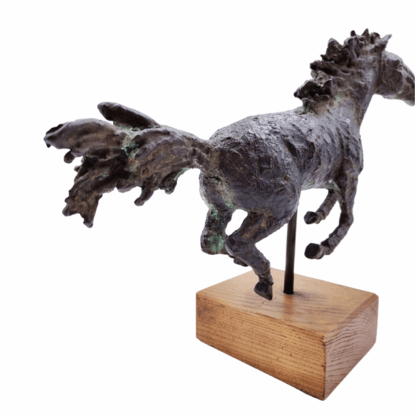 Cavallo in corsa in bronzo di Piero Augusto Donati, n°5/30, Italia, anni '80/'90 - immagine 6