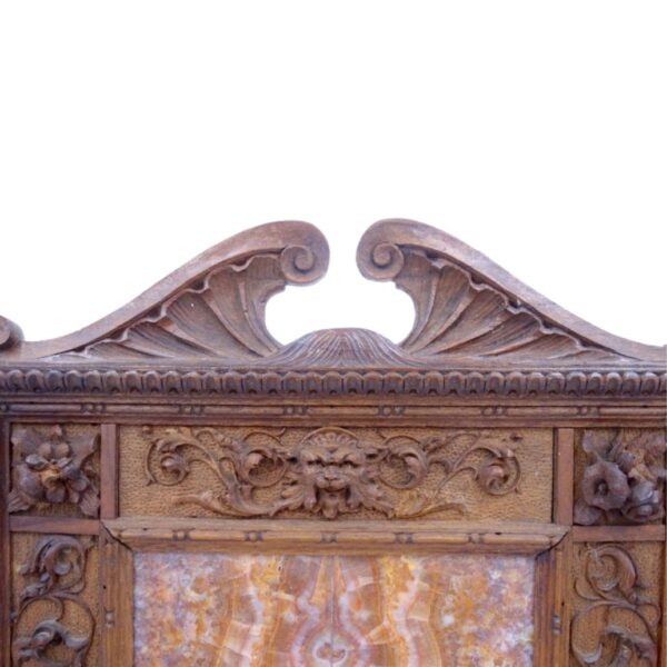 Cornice in legno intagliata - immagine 2