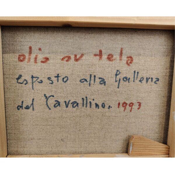 Olio su tela, "Senza Titolo", Bruna Gasparini, 1993 - immagine 10