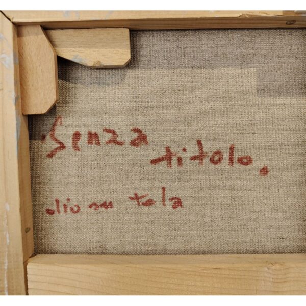 Olio su tela, "Senza Titolo", Bruna Gasparini, 1993 - immagine 9