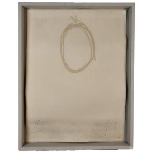 Stampa di Antoni Tàpies, "Cordill", 1972, Spagna