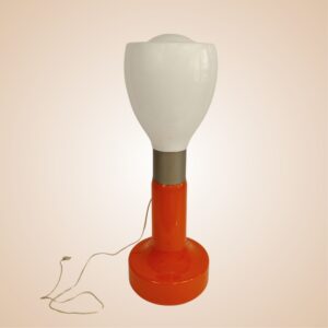 Lampada da terra modello Birillo, di Carlo Nason, per Mazzega, anni '60, Italia