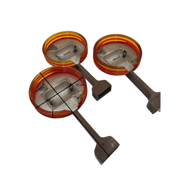 Set tre lampade da parete Leucos “Febo” di Roberto Pamio